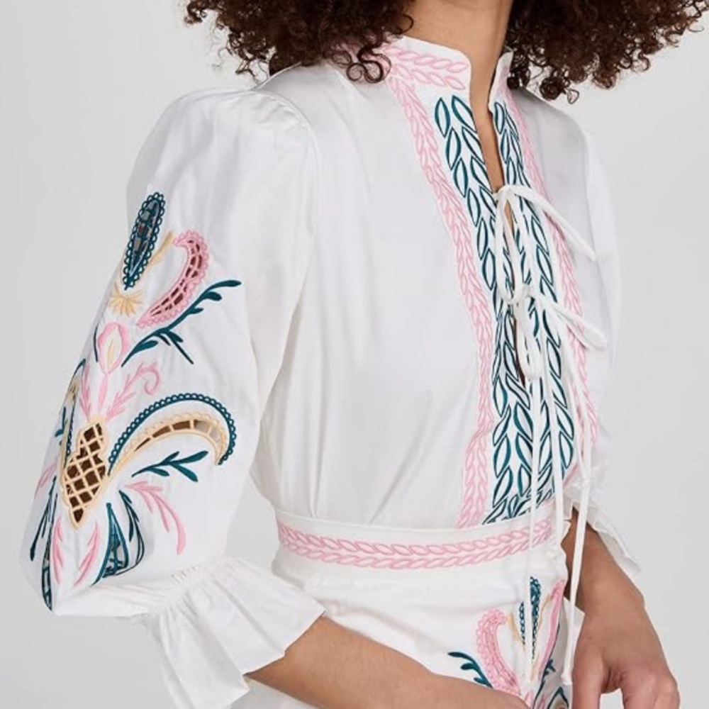 Lug Von Siga Thalia Embroidered Top - Picture 2 of 9